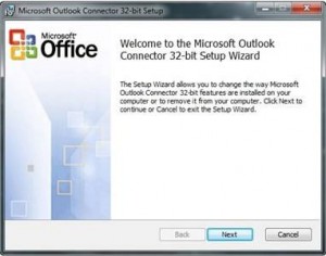 Microsoft Outlook Connector office 2010